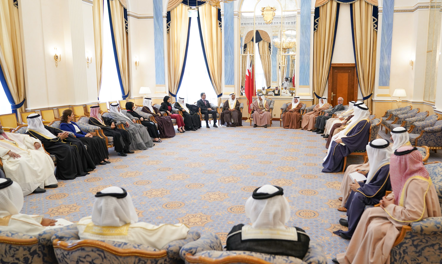HRH Premier meets members of the Council of Representatives Bahrain
